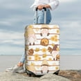 thumbnail image 6 of Picia Cute Bee Gnome Luggage Protector Cover Thicken Suitcase Protector Cover Fit 18-32 Inch Luggage-Large, 6 of 9