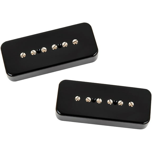 Seymour Duncan Hot P-90 Silencer Soapbar Guitar Pickup Set - Black