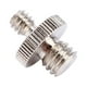 thumbnail image 3 of Adaptador de tornillo metálico roscado de 1/4" macho a 3/8" macho para trípode de cámara DSLR SLR, 3 of 10