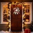 thumbnail image 4 of Clearance ！Christmas DIY Kit, Quilted Door Hanger, A 1PC Christmas Quilted Wreath Kit, DIY Craft for Holiday Door Decor, 4 of 5