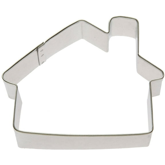 Cabin House Cookie Cutter 4 in - Foose Cookie Cutters - US Tin Plate Steel