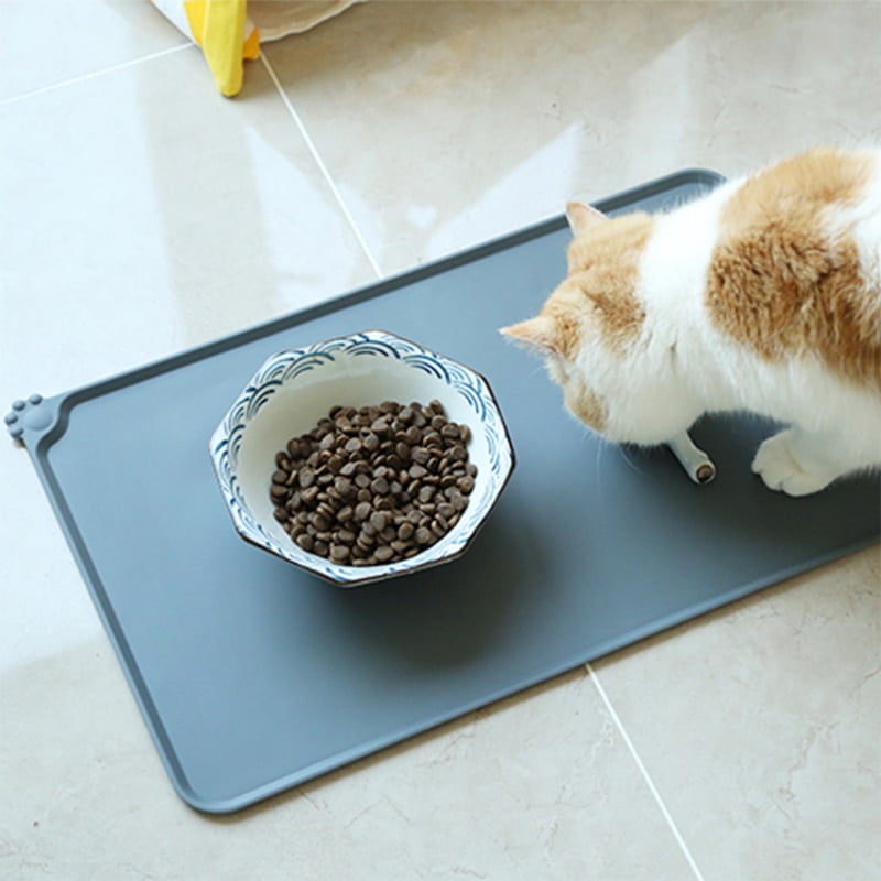 Dog feeding mat with lip sale
