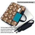 thumbnail image 2 of Lsque Beautiful Owl Pattern Laptop Bag – Portable & Slim Single-Shoulder Computer Case with Adjustable Strap, Protective, Lightweight for 13”/14”/15.6” Laptops, 2 of 8