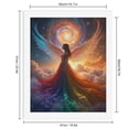 thumbnail image 2 of Paint by Numbers Kit for Adults, Angel Rainbow Sky Fantasy Dream Paint by Numbers, Easy Paint by Numbers Kit for Adults Beginner, DIY Adult Paint by Number Kits on Canvas, 12x16in Home Decor, 2 of 7