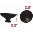 thumbnail image 2 of uxcell Ventouse Murale Ronde en Caoutchouc Attachable 20mm/0.8 Pouces Dia 6 Pcs Noir, 2 of 5
