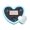 Green, variant on Dual Power Solar USB Heart Neon Car Window Light Light & Vibration Sensor Romantic LED Ambient Accessory For Vehicle Interior (Blue)