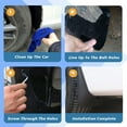 thumbnail image 5 of 4pcs Front & Rear Mud Guard for Jeep Grand Cherokee WK2 2011-2021, Fender Flaps Splash Mudflaps Mud Guards Flares Mudguard Auto Accessories, 5 of 7