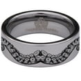 thumbnail image 2 of Octopus Tentacle Tungsten Carbide Ring, 2 of 6