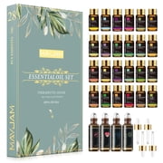 MAYJAM 28 Pack Therapeutic Grade Essential Oils Set for Diffusers Relaxation,Humidifier,Candle Making,Skin Care,Aromatherapy Oil Diffuser Oils,5ML