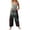 Multicolor, variant on WTOBBY Women's Casual Sleeveless Jumpsuit in Cotton with Halloween Printed Design, Lightweight and Breathable for Everyday Comfort, Perfect for Warm Weather,Deep RedL