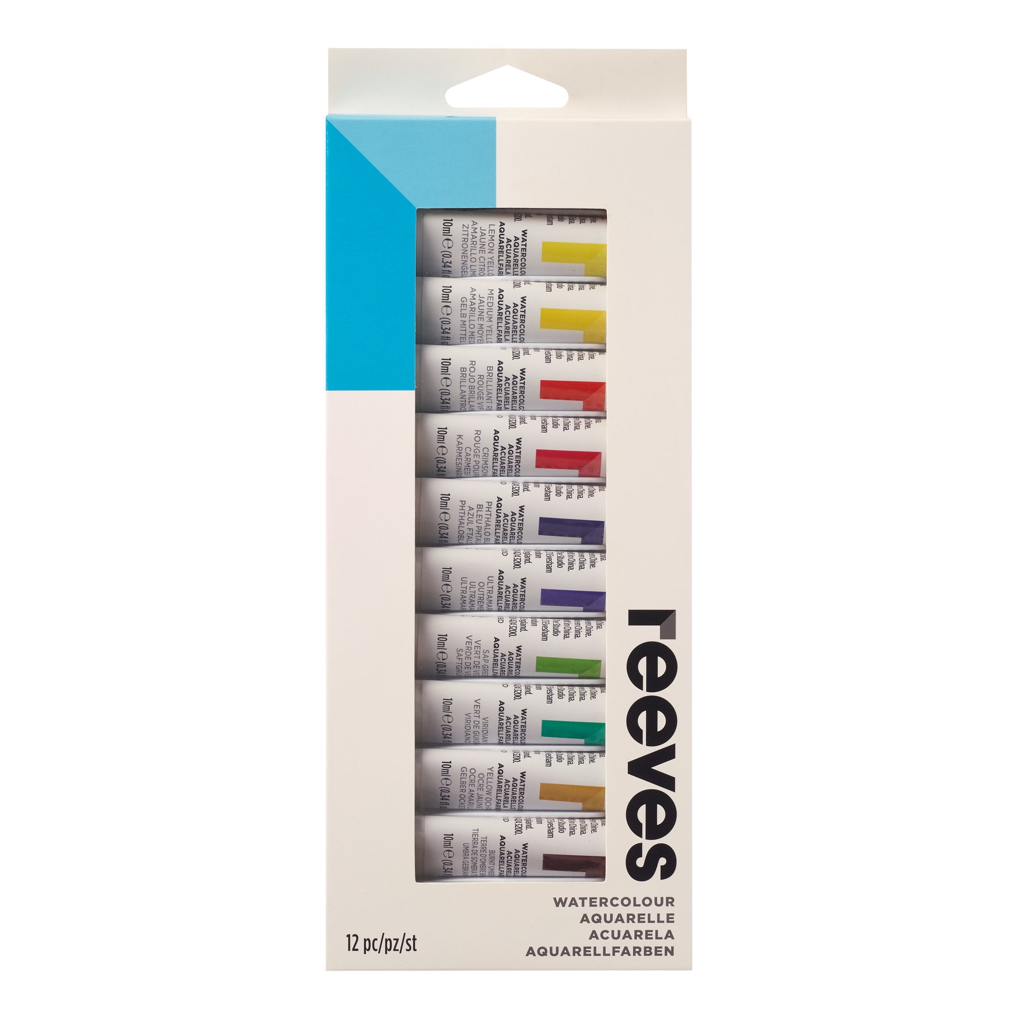 Reeves Watercolor Set, 12Colors