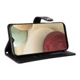 thumbnail image 4 of FOXDOCK Funda tipo Cartera para Samsung Galaxy A12/M12 – Cubierta de Cuero PU con Múltiples Ranuras, Bolsillo para Efectivo y Correa de Muñeca, 4 of 6