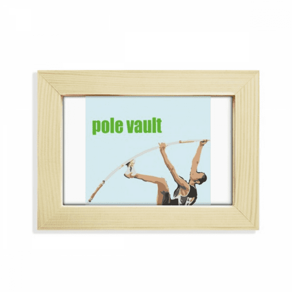 Pole Vault Field Events Art Deco Fashion Desktop Decorate Photo Frame Picture Art Painting 5x7 inch