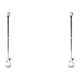thumbnail image 1 of Soidarity Escalada en roca Foot Loop Ascender profesional Accesorio Conveniente Equipo de ascenso resistente al desgaste Herramientas de Negro 2piezas, 1 of 6