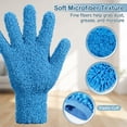 thumbnail image 4 of 6 Pack Microfiber & Chenille Cleaning Gloves, Washable Reusable Dust Mitts, 4 of 8