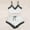 White, variant on Miluxas Women's Underwear Suspender Lace Suspender Three-point Breast Wrap Lace Underwear Suit Pajama Suit White 10(XL)