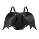 thumbnail image 1 of Sonducket Black Backpack Goth Punk Shoulder Lace Rucksack Bag Leather Wing Bolsas de mensajero y de hombro, 1 of 1