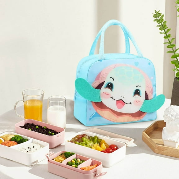 Staron under $5! Aluminum Foil Insulated Lunch Box, Portable Cooler Bag with Scratch-Resistant Exterior, Spacious Food Carrier for School Camping, Leakproof for Travel