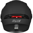 thumbnail image 6 of ILM Motorcycle Dual Visor Flip up Modular Full Face Helmet DOT LED Light (S, Matte Black - LED), 6 of 6
