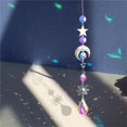 thumbnail image 2 of Carillón de cristal Windchime Adorno colgante hecho a mano Prismas Colgante espumoso A Zulema Colgantes colgantes, 2 of 7