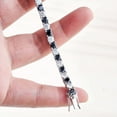 thumbnail image 7 of 925 Sterling Silver 5mm Moissanite Tennis Bracelet - Exuding Elegant Sophistication with Fashionable Versatility, Perfect for Engagement, Weddings, Anniversaries and More, 7 of 7