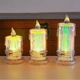 thumbnail image 7 of Christmas LED Candles, Electronic Candle Lights, Multicolor Flickering Flameless Battery Operative Tea Lights, Desktop Bedroom Birthday Party Home Decorations, 7 of 7