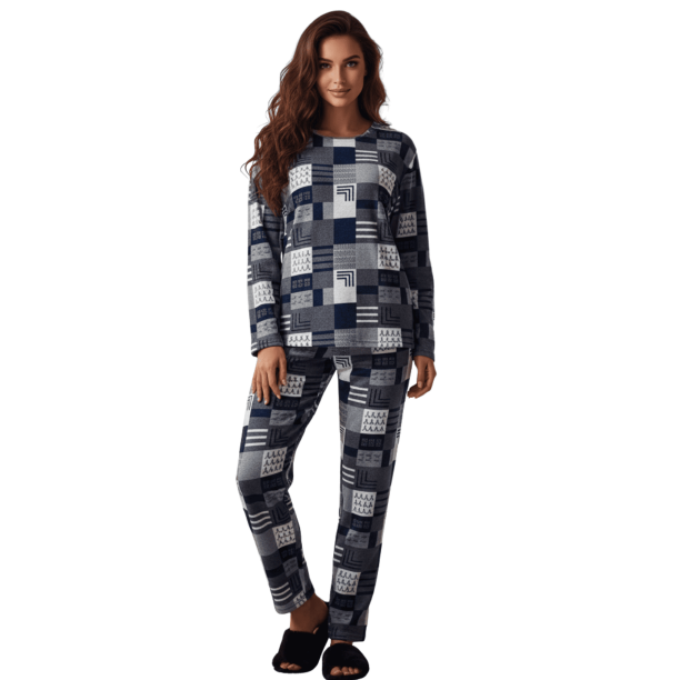 Pijama Afelpada Mujer Polar Pantalón Sudadera