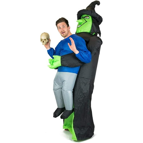 Halloween Scary Witch Inflatable Costume for Adults (One Size)