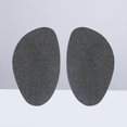 thumbnail image 2 of 1 Pair of Scrub Non-slip Shoe Pads Self-Adhesive High Heel Sole Protectors Anti Shoe Pads Stickers Size L (Black), 2 of 3