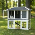 thumbnail image 2 of Prevue Pet Products Rabbit Hutch Duplex, 2 of 3