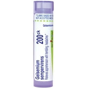 Boiron Gelsemium Sempervirens 200CK, Homeopathic Medicine for Apprehension With Trembling, Headaches, 80 Pellets