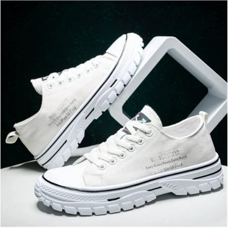 

2023 Women Fashion Baseball Casual Canvas Shoes Womens Platform Walk Sports Casual Shoes Lace-Up Comfy Classic Canvas Slip-on Sneakers Summer Print Lace Up Canvas Tennis Shoes Man Plus Size ( Color :