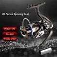 thumbnail image 2 of Spinning Reel 12+1BB Aluminum Alloy Spool Fishing MK1000-7000 5:2:1 Big Game, 2 of 5