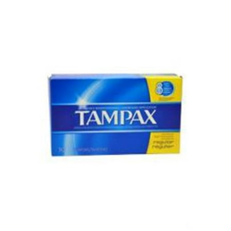 tampons cardboard tampax flushable merchandise count regular