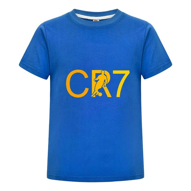Camiseta Infantil CR7 de Verano | Estilo Futbol con Estampado
