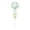Green, variant on UNLLLL Mini Fan Portable Fan, Handheld Personal Fans with Lanyard, USB Rechargeable Handheld Fan with Cute Cartoon Animal Graffiti, for Outdoor, Travel, Hiking, Camping (Pink, Panda)