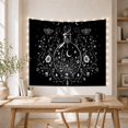 thumbnail image 5 of Moon Potion Bottle and Moths Tapestry Wall Hanging, 5 of 7