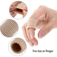 thumbnail image 4 of 48 Pieces Toe Cushion Tube 0.98 Inches Toe Tubes Sleeves Soft Gel Corn Pad Protectors for Cushions Corns, Blisters, Calluses, Toes and Fingers, 3 Size (Mixed Size Toe Cushion Tube, 48 Pieces), 4 of 5