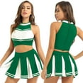 thumbnail image 3 of Women's Skirt Suit Cheerleading for Role Play Outfit for Performances Elegant Design for Cheerleaders Ideal for Events Comfortable and Stylish Ensemble, 3 of 3