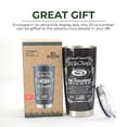 thumbnail image 6 of Rivers Edge Products 20 Oz Insulated Tumbler, Leak Proof Stainless Steel Tumbler With Lid, Spill Proof Tea, Soda, Cocktail, or Coffee Tumbler, To-Go Portable Travel Cup, We the People Whiskey, 6 of 7