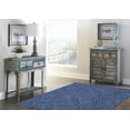 thumbnail image 3 of Linon Home Décor Washable Fuller Area Rug or Runner Collection, Blue and Ivory, 5' x 7', 3 of 40