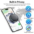 thumbnail image 2 of Air Tracker Tag for Android, Bluetooth Item Finder-4Pack, Bluetooth Tracker Works with Google Find Hub App(Not for iOS), Replaceable Battery, IP68 Waterproof Locator for Keys/Luggages, FCC Approved, 2 of 14