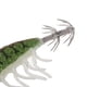 thumbnail image 4 of Señuelos de pesca de camarón con anzuelos de calamar duraderos con anzuelo de calamar Rojo y verde, 4 of 8