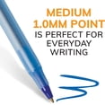 thumbnail image 2 of Bic Round Stic Xtra Life Medium Ballpoint Pen, Blue Ink, 10 Ea, 2 of 5