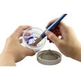 thumbnail image 4 of Pastel Sharpener & Shaper With Storage Jar Shapes Soft Pastels To A Point Or Shape - Complete Set With Wire Brush, Mesh Funnel & Storage Jars - 3 Pack, 4 of 7