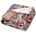 thumbnail image 3 of Pretty #1 Rachel McAdams Blanket Ultra Soft Flannel Fleece Blanket Stylish Bedroom Living Room Sofa Warm Blanket All Season Use 50"*60"（130 * 150cm）, 3 of 6