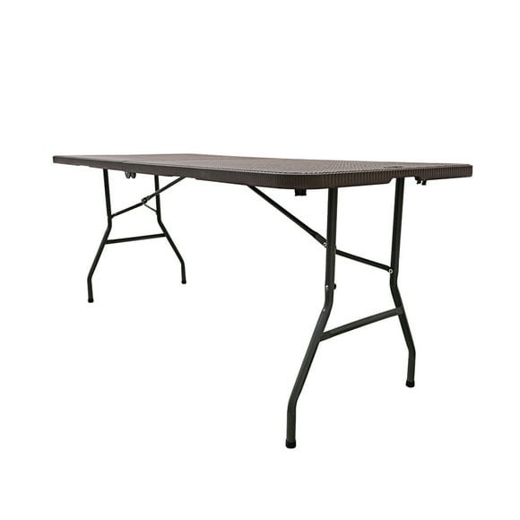 Mesa Portafolio GardeCor MESA-03 Estilo Ratan Mimbre 1.8M