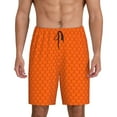 thumbnail image 2 of Daiia Orange Scales Mens Woven Stretch Pajama Short,Short Pajama Pants-3X-Large, 2 of 9