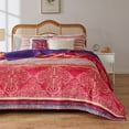 thumbnail image 4 of Greenland Home Fashions Aurora Vintage Boho Quilt Set, Pink, 3-Piece Full/Queen, 4 of 7