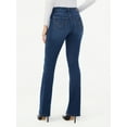thumbnail image 3 of Sofia Jeans Women's Marisol Bootcut Mid Rise Embroidered Pocket Jeans, 3 of 6